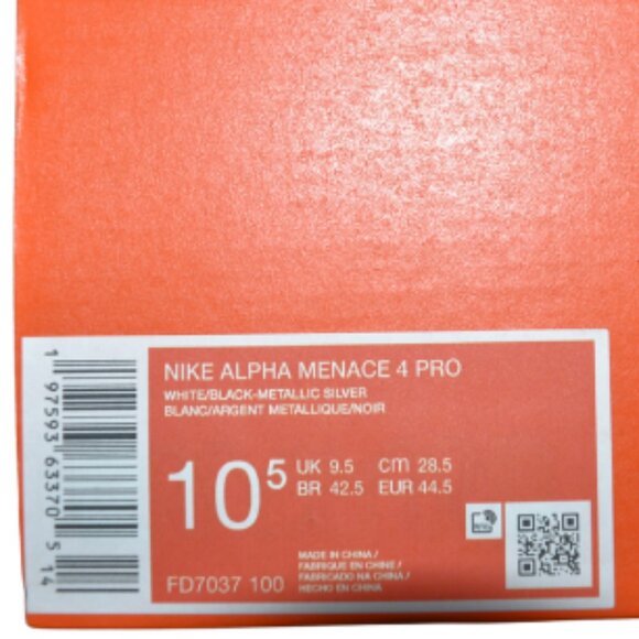 Nike Alpha Menace 4 Pro Agility X Power Football Cleats - Picture 7 of 7